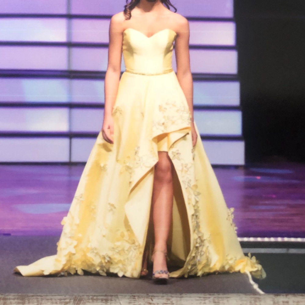 Sherri Hill Gown Size 2. Swarovski stones added throughout.